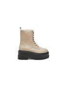 Calvin Klein Jeans Ghete de drumetie pentru femei - 304226830 - piele naturala - bej - Bej