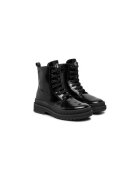 Calvin Klein Jeans Ghete de drumetie pentru fete - 304427398 - piele ecologica - negru