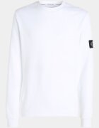 Calvin Klein Jeans Hanorac barbati - alb - bumbac -
