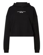 Calvin Klein Jeans Hanorac Bumbac - Negru - Negru
