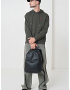 Calvin Klein Jeans Hanorac cu buzunar kangaroo - Kaki inchis