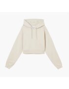 Calvin Klein Jeans Hanorac cu gluga pentru femei - Bumbac - Bej - Bej