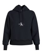 Calvin Klein Jeans Hanorac cu gluga pentru femei - Calvin KleinJeans - Bumbac - Negru