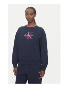 Calvin Klein Jeans Hanorac dama bleumarin - textil