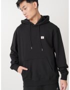 Calvin Klein Jeans Hanorac din bumbac cu buzunar kangaroo - Negru