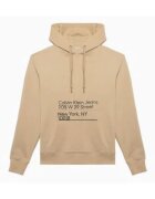 Calvin Klein Jeans Hanorac regular fit cu logo - Bej