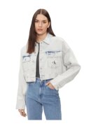Calvin Klein Jeans Jacheta pentru femei - material sintetic - albastra -