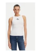 Calvin Klein Jeans Maiou - Alb