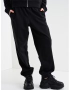 Calvin Klein Jeans Pantaloni de trening cu talie elastica - Negru