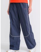 Calvin Klein Jeans Pantaloni de trening relaxed fit cu snururi de ajustare - Bleumarin