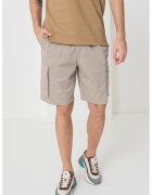 Calvin Klein Jeans Pantaloni scurti cargo cu talie elastica - Maro taupe deschis
