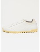 Calvin Klein Jeans Pantofi sport cu garnituri din piele Runner - Alb