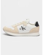 Calvin Klein Jeans Pantofi sport cu model colorblock si logo - Alb/Negru/Bej