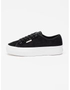 Calvin Klein Jeans Pantofi sport flatform low-cut - Negru stins