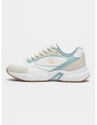 Calvin Klein Jeans Pantofi sport retro - pentru tenis - Alb/Albastru pastel/Grej