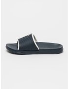 Calvin Klein Jeans Papuci din piele ecologica cu detaliu logo - Albastru ultramarin