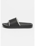 Calvin Klein Jeans Papuci din piele ecologica cu detaliu logo - Negru