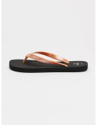 Calvin Klein Jeans Papuci flip-flop cu logo in relief - Portocaliu persan
