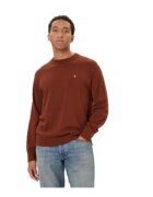 Calvin Klein Jeans Pulover barbati - bumbac - maro
