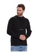 Calvin Klein Jeans Pulover barbati - bumbac - negru -
