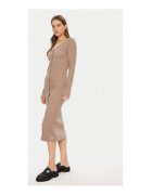 Calvin Klein Jeans Rochie casual Dama - bej - 94% bumbac - 6% elastan -