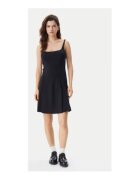 Calvin Klein Jeans Rochie de zi Dama - Negru - 80% bumbac - 17% poliamida - 3% elastan -