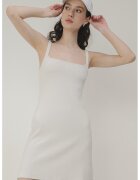 Calvin Klein Jeans Rochie mini fara maneci cu decolteu patrat