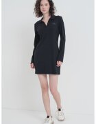 Calvin Klein Jeans Rochie mini polo cu maneci lungi - Negru