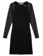 Calvin Klein Jeans Rochie mulata cu logo discret -