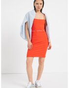 Calvin Klein Jeans Rochie slim fit cu croiala bodycon - Coral