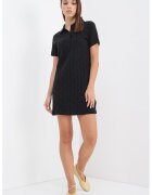 Calvin Klein Jeans Rochie-tricou polo mini - Negru