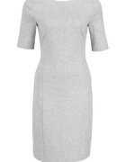 Calvin Klein Jeans Rochie uni cu decolteu rotund -