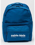 Calvin Klein Jeans Rucsac cu imprimeu logo si buzunar exterior - Albastru