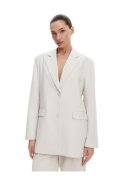 Calvin Klein Jeans Sacou dama - Ecru - poliester - viscoza -