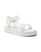 Calvin Klein Jeans Sandale dama - alb - material textil - Alb