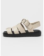 Calvin Klein Jeans Sandale din piele cu catarame