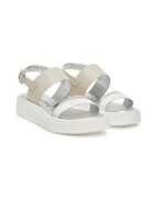 Calvin Klein Jeans Sandale fete - bej - piele ecologica