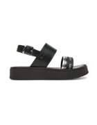 Calvin Klein Jeans Sandale fete - negru - piele ecologica