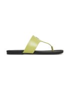 Calvin Klein Jeans Slapi dama - piele ecologica - verde/negru -