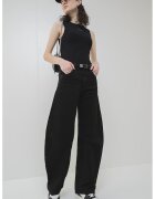 Calvin Klein Jeans Top cu model uni si detaliu cu logo discret