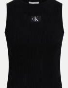 Calvin Klein Jeans Top slim fit din amestec de lyocell -