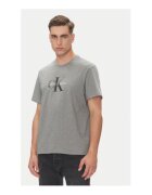 Calvin Klein Jeans Tricou barbati - gri - 100% bumbac -