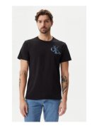 Calvin Klein Jeans Tricou Barbati - Negru - 100% bumbac -
