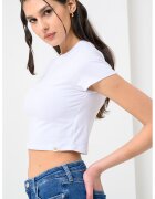 Calvin Klein Jeans Tricou crop slim fit