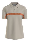 Calvin Klein Jeans Tricou cu guler polo si logo