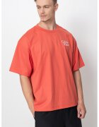 Calvin Klein Jeans Tricou cu imprimeu logo - Portocaliu stins