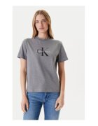 Calvin Klein Jeans Tricou dama - gri - bumbac