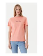 Calvin Klein Jeans Tricou dama - portocaliu - bumbac