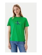 Calvin Klein Jeans Tricou dama - verde - bumbac - Verde