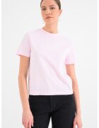 Calvin Klein Jeans Tricou de bumbac cu imprimeu logo - Roz deschis